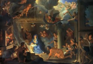 Adoration of the Shepherds, Charles Le Brun (1619–1690), 1689; Louvre, Paris