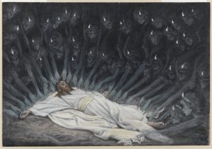 Jésus assisté par les anges, James Tissot (1836–1902), 1886–1894; Brooklyn Museum, New York