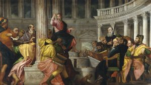 Christ among the Doctors, Paolo Veronese (1528–1588), c.1560; Museo del Prado, Madrid