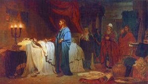 Raising of Jairus Daughter, Ilia Efimovich Repin (1844–1930), 1871; The State Russian Museum, Saint Petersburg