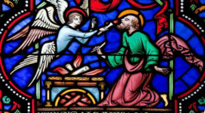 Isaiah receiving the burning coals
