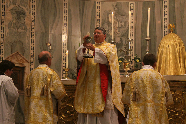 Mgr Keith Newton, Ordinary, at the inaugural Mass for Divine Worship